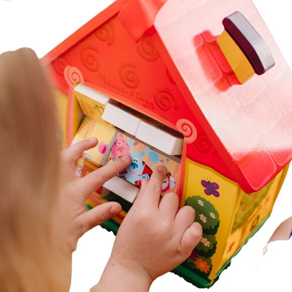 Melissa and Doug Blues Clues Take Along House 8 Piece Set NWT - Picture 6 of 9